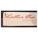 LL-C - Set of 7 Department 56 Handblown Glass Holiday Ornaments 9.5 Inch Tall