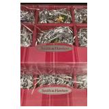 LL-CL - Smith & Hawken Glass Bird and Garden Animal Ornaments Set of 9 in Original Boxes