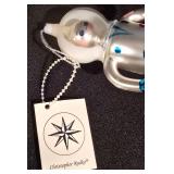 LL-CL - Christopher Radko Astronaut on Moon Christmas Ornament