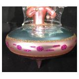 LL-CL - Christopher Radko Italian Angel On board UFO Space Ornament 94-310-1