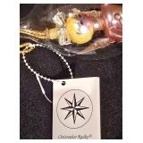 LL-CL - Christopher Radko Italian Angel On board UFO Space Ornament 94-310-1