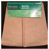 LL-CL - Holiday Tree Decorating Accessories Lot with Clips, Hooks, Beaded Garland, 26in Fabric Tree Collar, and Car Top Carriers