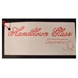 LL-CL - Department 56 Handblown Glass Moon Face Ornament 12 Inch