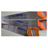 G - Collection of Hand Saws, Files, Measuring Tools, and Accessories
