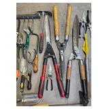 G - Collection of 24 Garden Hand Tools including Pruners, Shears and Trowels