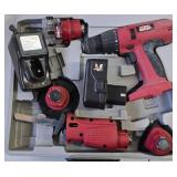 G - Tool Shop Cordless Power Tool Combo Set with Case