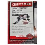 G - Craftsman 12V Compact Multi-Tool Kit with Accessories and Case