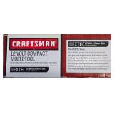 G - Craftsman 12V Compact Multi-Tool Kit with Accessories and Case