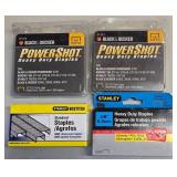G - Black & Decker PowerShot Staple Gun with 4 Packs of Staples