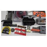 G - Collection of Screwdriver Sets, Drill Bits, and Driver Bit Assortments