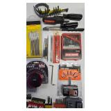 G - Collection of Screwdriver Sets, Drill Bits, and Driver Bit Assortments