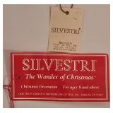 LL-CL - Collection of Silvestri Spiral Glass Christmas Ornaments and Icicles