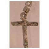 LL-TR - Set of 3 African Beaded & Woven Art Pieces: Jella Bowl, Multicolored Canister, Metal Wire Rosary with Case