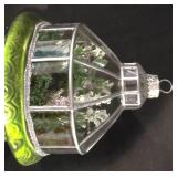 LL-TR - Set of 6 Battery Operated Candles, Terrarium Ornament, and Snowbaby Snow Globe