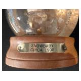 LL-TR - Set of 6 Battery Operated Candles, Terrarium Ornament, and Snowbaby Snow Globe