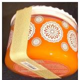 LL-TR - Holiday and Decorative Collectibles Lot: Framed Elephant, Sleigh, Candle, Snowman Ornament, Glass Angel