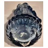 LL-TR - Holiday and Decorative Collectibles Lot: Framed Elephant, Sleigh, Candle, Snowman Ornament, Glass Angel