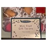 LL-TR - Holiday Ornament and Decor Lot with Starburst Lights and Gift Tie-ons