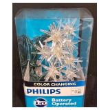 LL-TR - Holiday Ornament and Decor Lot with Starburst Lights and Gift Tie-ons