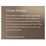 LL-TR - Holiday Ornament and Decor Lot with Starburst Lights and Gift Tie-ons