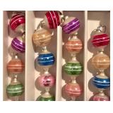 LL-TR - Christopher Radko 6-Foot Blown Glass Garland Multicolor Extravagance