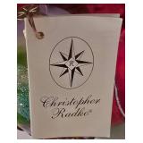 LL-TR - Christopher Radko Globe Trotter Santa Christmas Ornament 2000