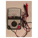 G - Craftsman 82012 Analog Multitester with Leads and Black & Decker BullsEye Laser Level, Untested