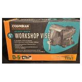 G - Columbian D-5 Heavy Duty 5 Inch Workshop Vise