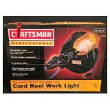 G - Craftsman Professional Retractable 30-Foot Cord Reel Work Light Model 983909