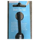 G - Hand Tool Lot with Pipe Wrenches, Bolt Cutters, Clamps, Pry Bars, and Drain Clog Tools