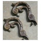 G - Garden Decor Collection: 2 Victorian Urns, Watering Cans, and Decorative Bracket