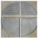 G - Smith & Hawken 30.5-Inch Zinc Half Round Metal Doormat Set