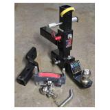G - Patriot Hitches Multi-Use Trailer Hitch Set with CURT Ball Mount and TowSmart Coupler Lock