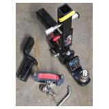 G - Patriot Hitches Multi-Use Trailer Hitch Set with CURT Ball Mount and TowSmart Coupler Lock