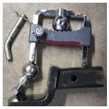 G - Patriot Hitches Multi-Use Trailer Hitch Set with CURT Ball Mount and TowSmart Coupler Lock