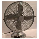 LL-FR - Vintage 12-Inch Desk Fan and Sealed North Tech Cordless 6-Inch Fan Kit