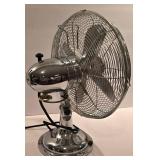 LL-FR - Vintage 12-Inch Desk Fan and Sealed North Tech Cordless 6-Inch Fan Kit