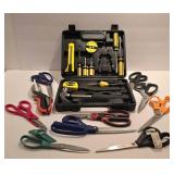 LL-FR - Hand Tool Kit with Case and Assorted Scissors Collection