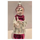LL-FR - Christopher Radko Choir Boy and Spiral Snake Prince Glass Ornaments