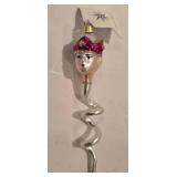 LL-FR - Christopher Radko Choir Boy and Spiral Snake Prince Glass Ornaments