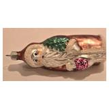LL-FR - Bavarian Santa Glass Christmas Ornament