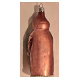 LL-FR - Bavarian Santa Glass Christmas Ornament