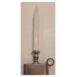 LL-FR - Set of 8 Battery Operated Candles 10.75 Inch and Philips LED Glitter Tree