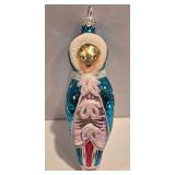 LL-FR - Christopher Radko Little Golden Hood Glass Ornament