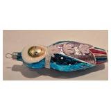 LL-FR - Christopher Radko Little Golden Hood Glass Ornament