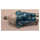 LL-FR - Vintage Christopher Radko Sleepy Time Santa Glass Ornament