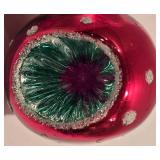 LL-FR - Vintage 5-Inch Glass Snowman Christmas Ornament