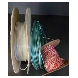 G - Assorted Electrical Wire Lot with Boxes and Spools - Various Lengths