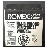 G - Assorted Electrical Wire Lot with Boxes and Spools - Various Lengths