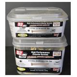 G - Assorted Nails and Screws Collection with Fasteners and Framing Nails